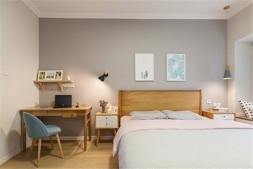 混搭 二居 白领 收纳 旧房改造 小资 80后 卧室图片来自今朝小伟在日式简约混搭家居设计的分享