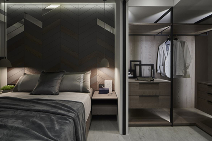 卧室图片来自今朝小伟在现代风格40平小宅换新颜的分享