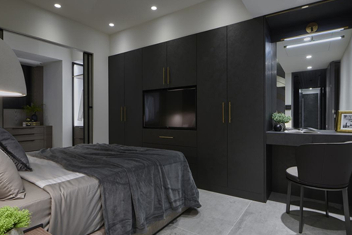 卧室图片来自今朝小伟在现代风格40平小宅换新颜的分享