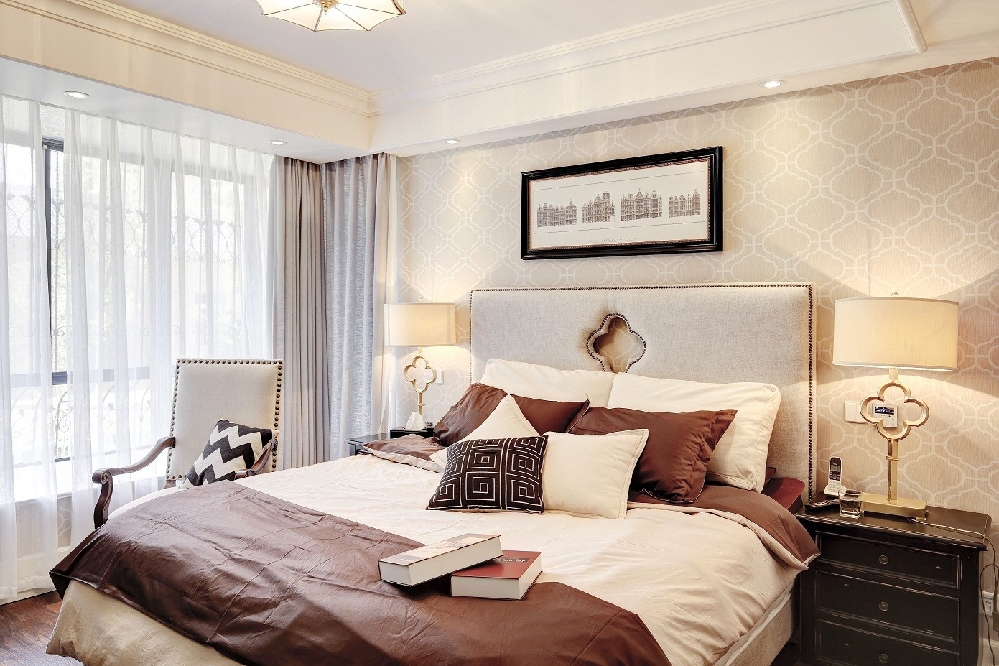 二居 白领 收纳 旧房改造 80后 小资 卧室图片来自今朝小伟在美式风格，您舒适的首选的分享
