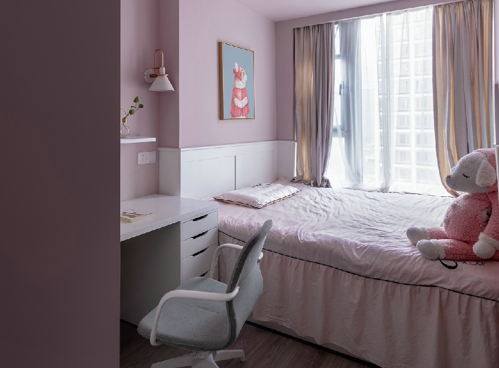 二居 白领 收纳 旧房改造 80后 小资 卧室图片来自今朝小伟在北欧loft户型，时尚简约的分享