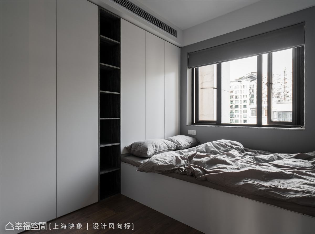 装修设计 装修完成 上海映像 上海装修 星啊 陈子欣 工业风格 幸福空间 卧室图片来自幸福空间在96平，新世代开放自由的生活轮廓的分享