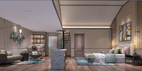 欧式 白领 小资 别墅 卧室图片来自文华东方工程设计在文华权设计--惠州白鹭湖别墅的分享