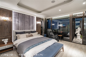 装修设计 装修完成 现代风格 英式风格 新古典 卧室图片来自幸福空间在430平，豪宅推手 打造企业主会所的分享